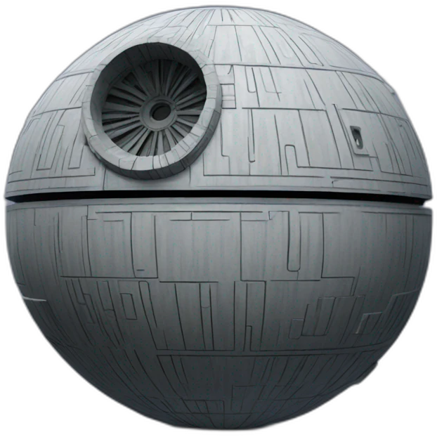 The death star emoji