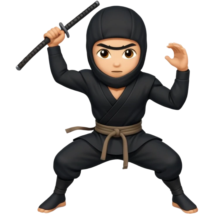 ninja posing emoji