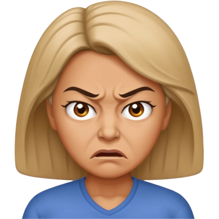 Angry mom emoji
