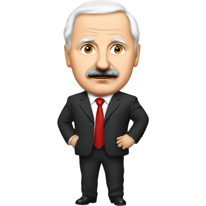 Lukashenko with potatoes emoji