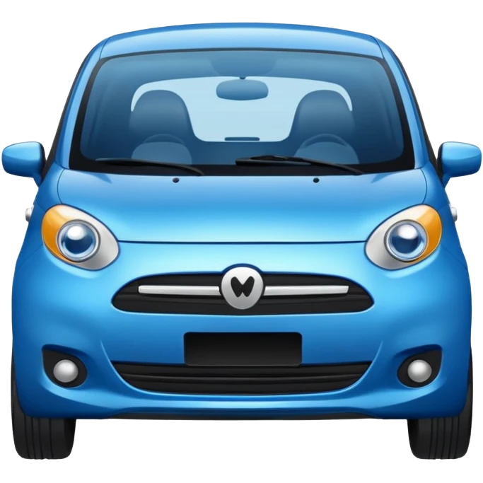 compact hatchback car emoji