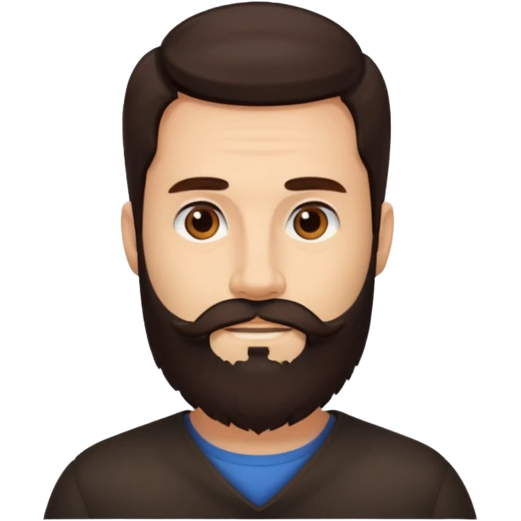 Longer beard. Only the beard, no face emoji