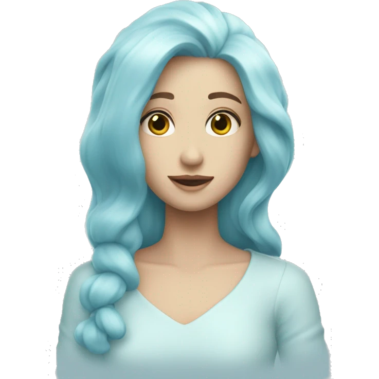 Elixir pastel blue emoji