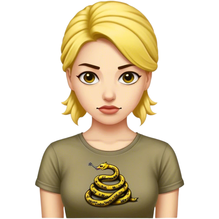 libertarian woman shirt dont tread on me emoji