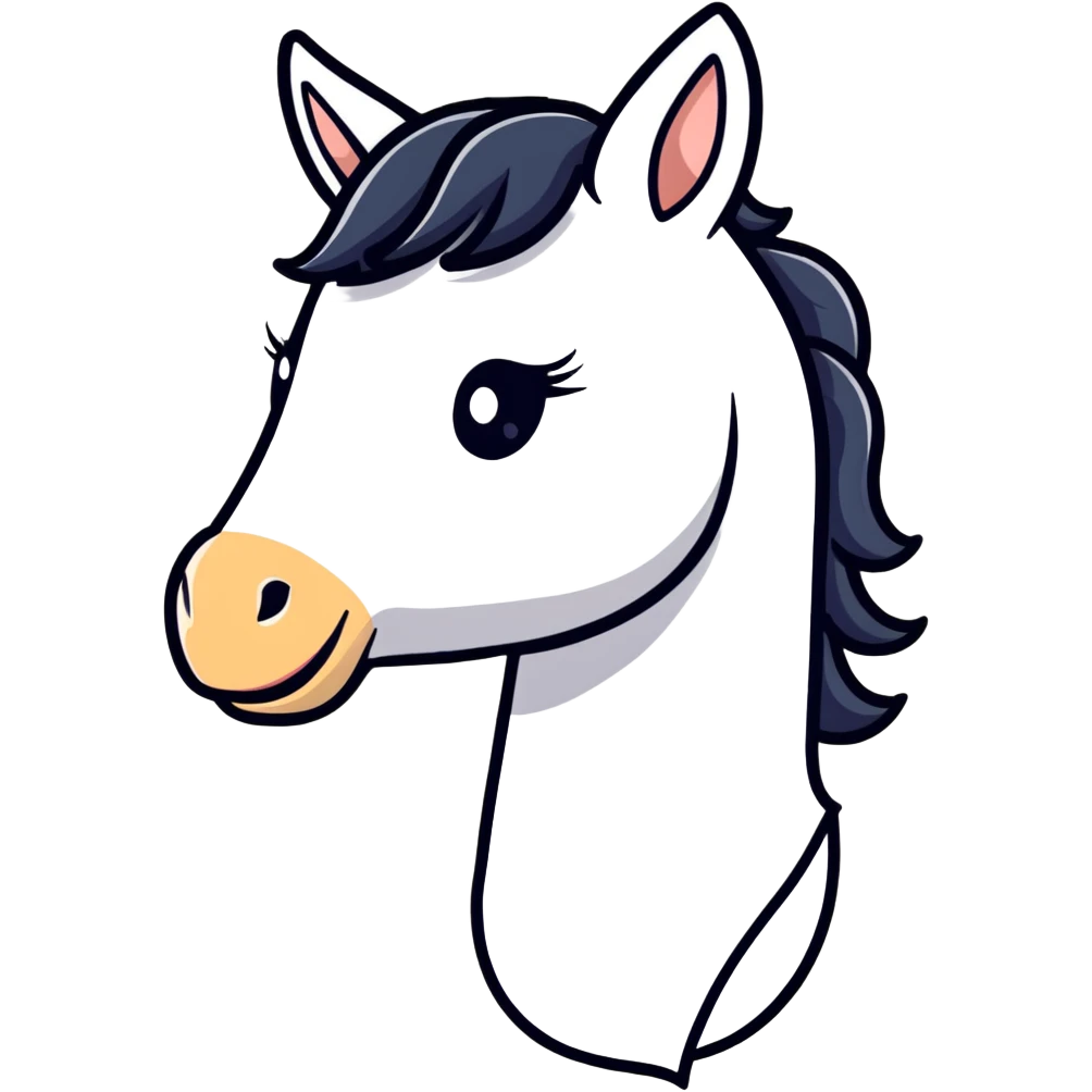 horse face emoji