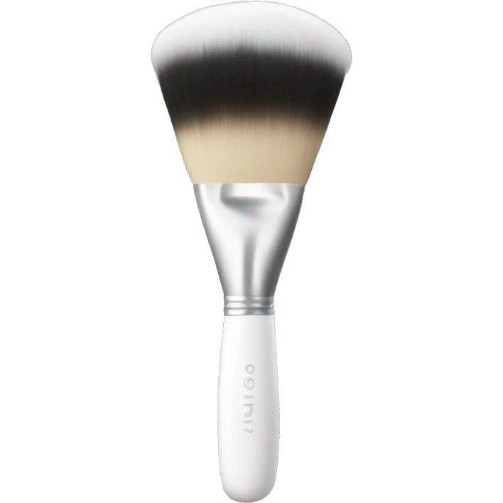 white  makeup brush emoji