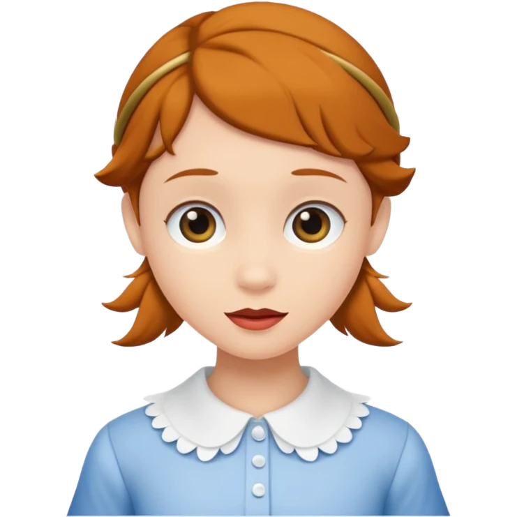Peter Pan collar emoji