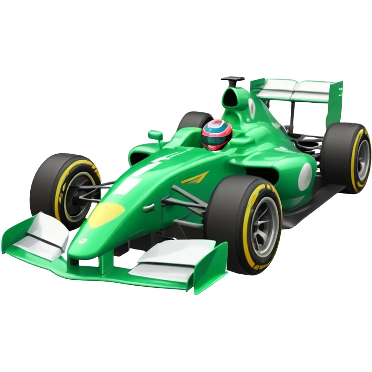formula 1 green emoji