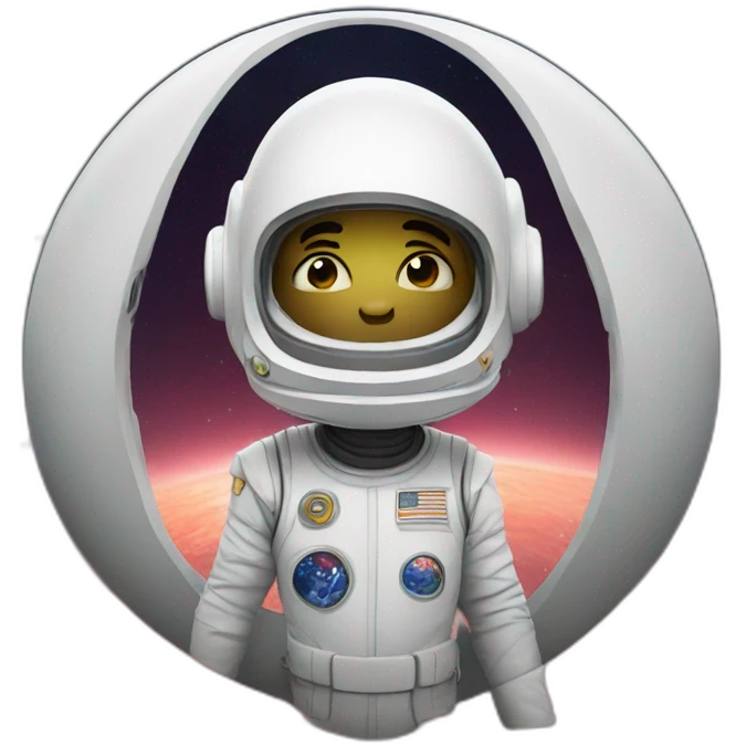 Space Love God emoji