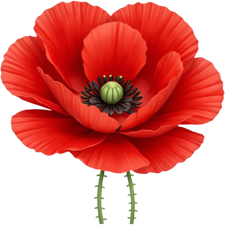 Poppy emoji