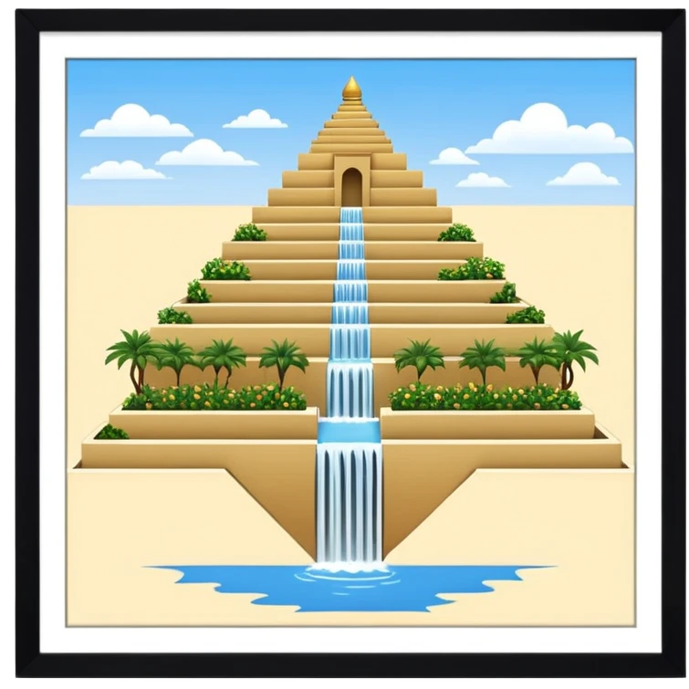hanging gardens of babylon emoji