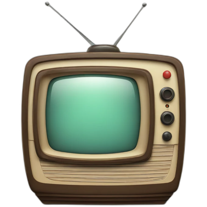 retro tv emoji