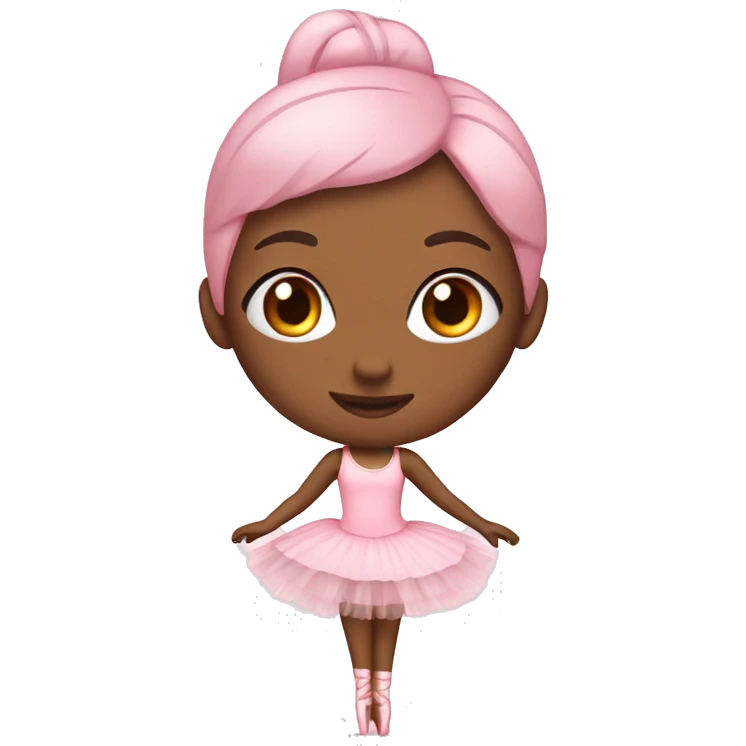 pink ballerina emoji
