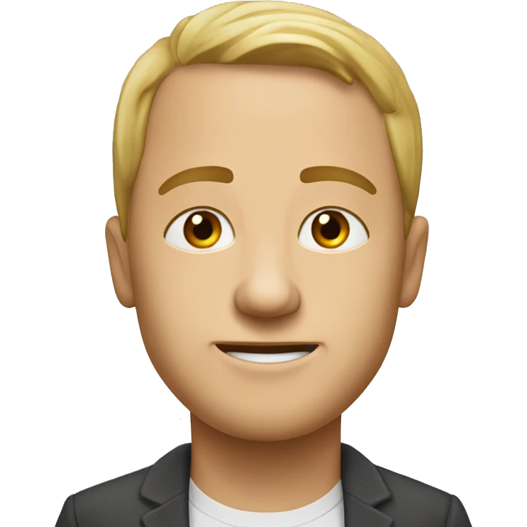 Олененок в гирляндой в рогах и новогодней шапке emoji