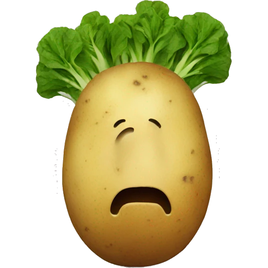 potato vegetable emoji