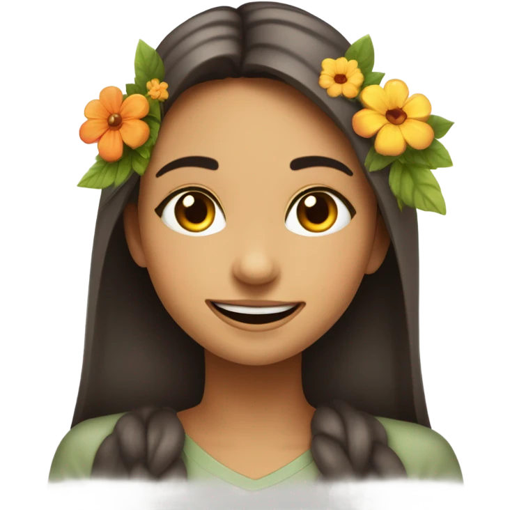 Chica enamorada emoji