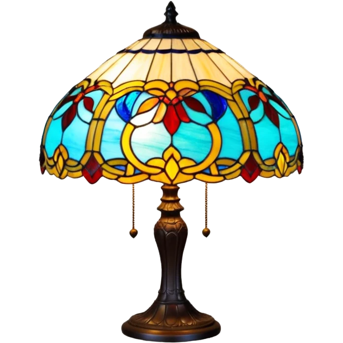 Tiffany lamp emoji