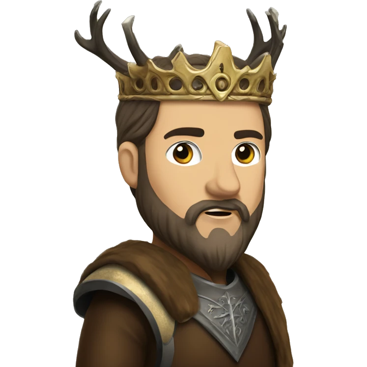 baratheon in game of thrones style emoji