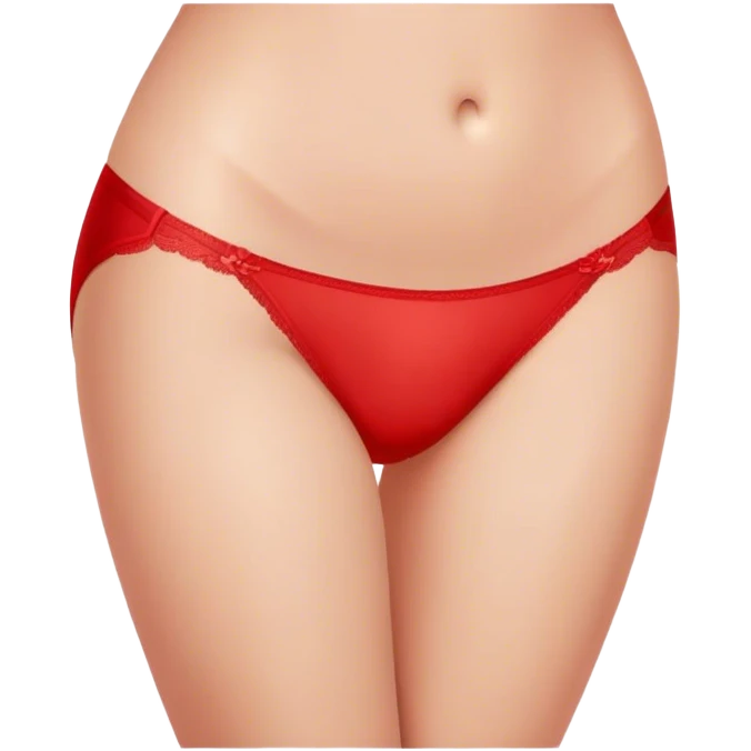 Red panty emoji