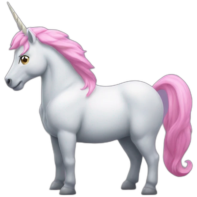 Licorne musclé  emoji