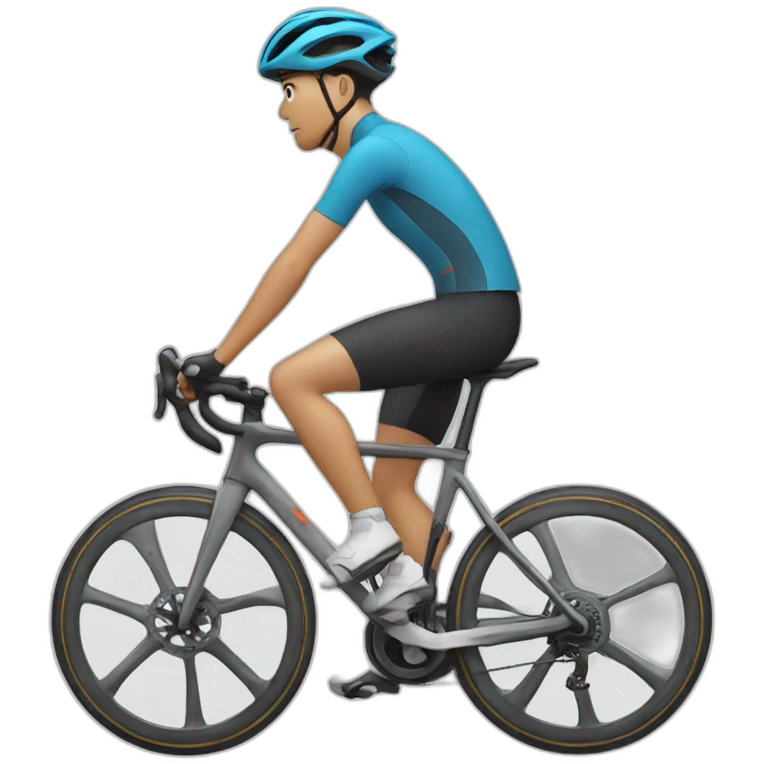 asian cyclist emoji