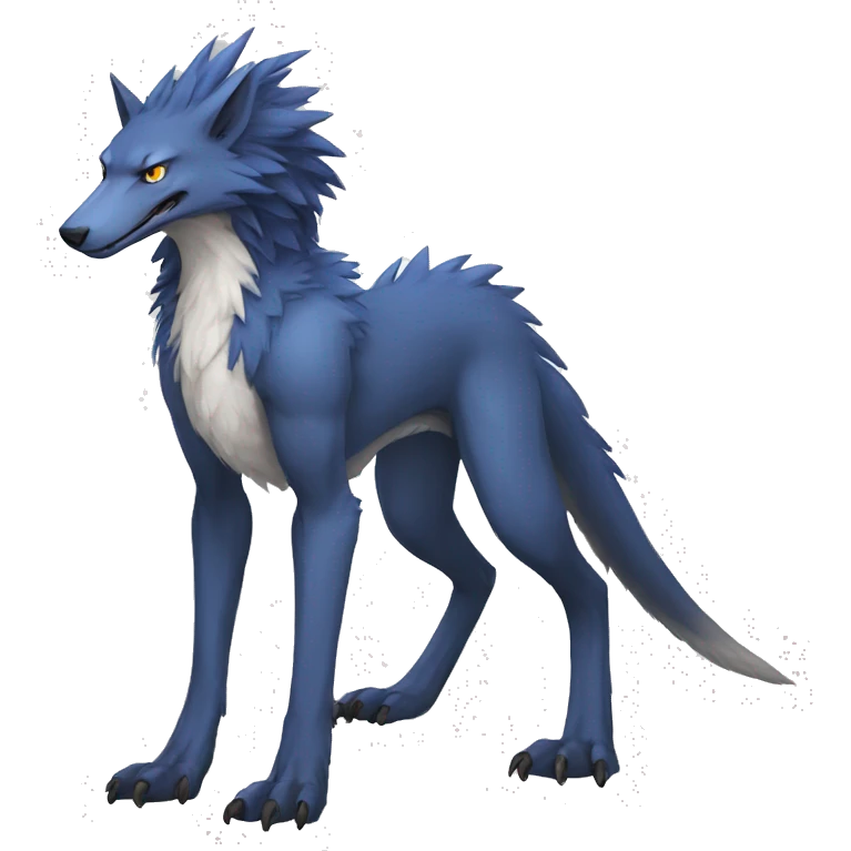 Lombax-Sergal full body emoji