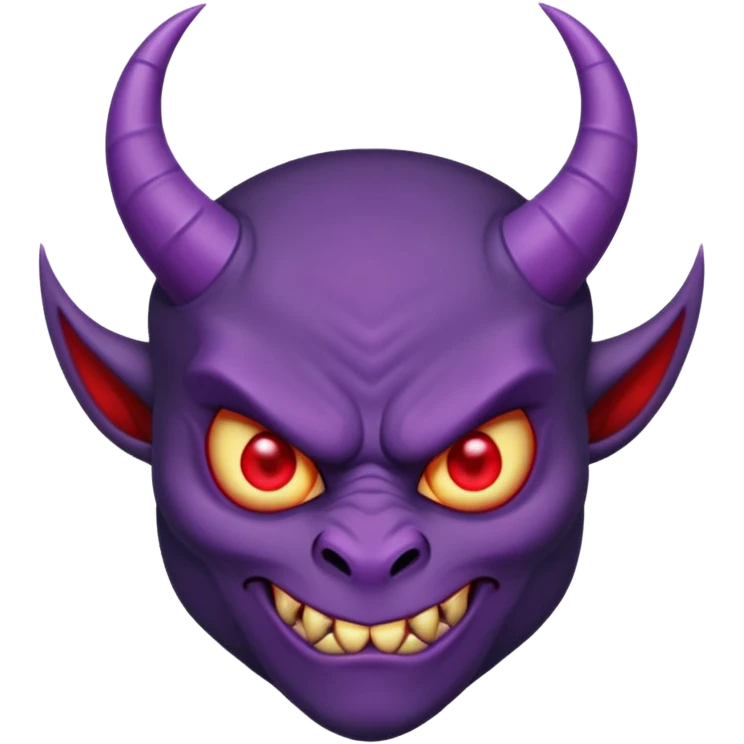 diablo morado emoji