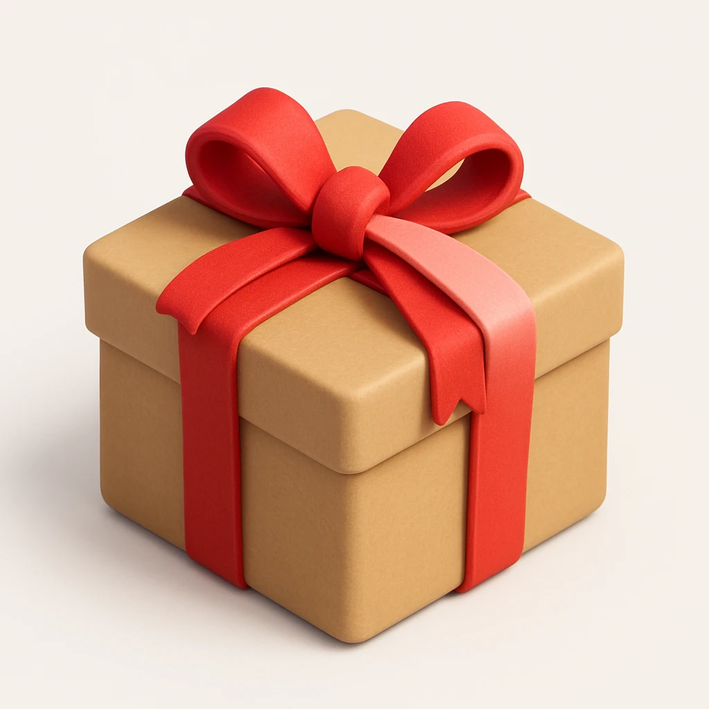 gift box emoji
