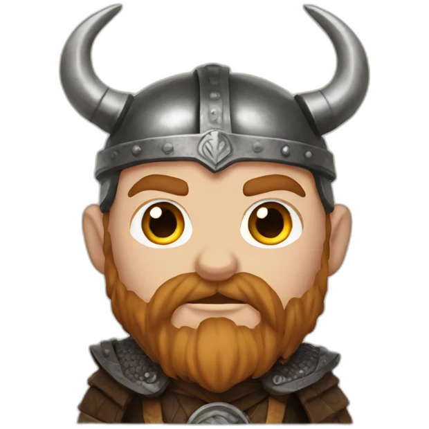 Harry Potter as a viking emoji