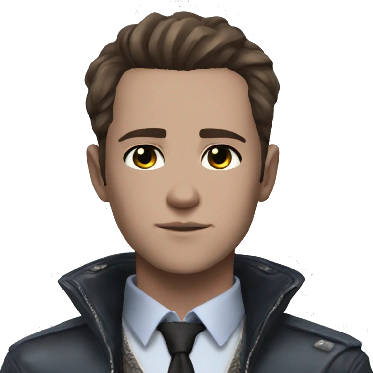 Connor Android Detroit Become Human emoji