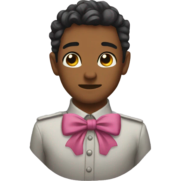 Aesthetic bow emoji