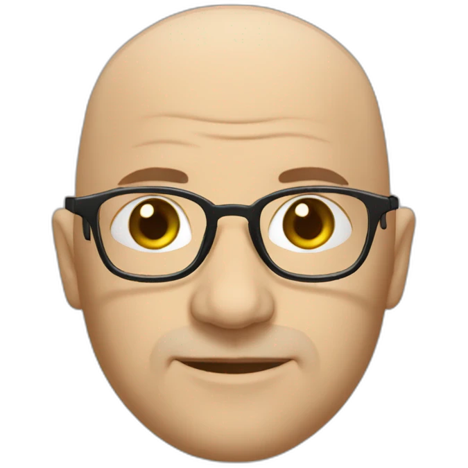 bald sherlock glasses emoji