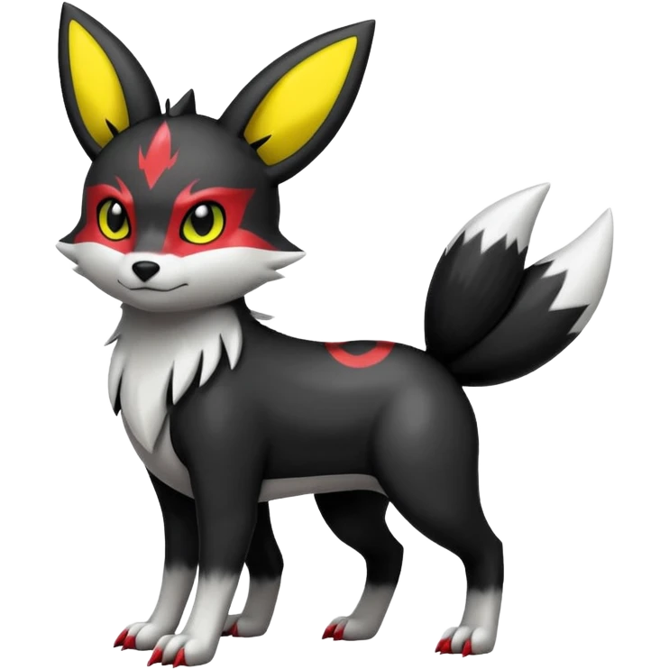 Umbreon-Zangoose-fusion emoji