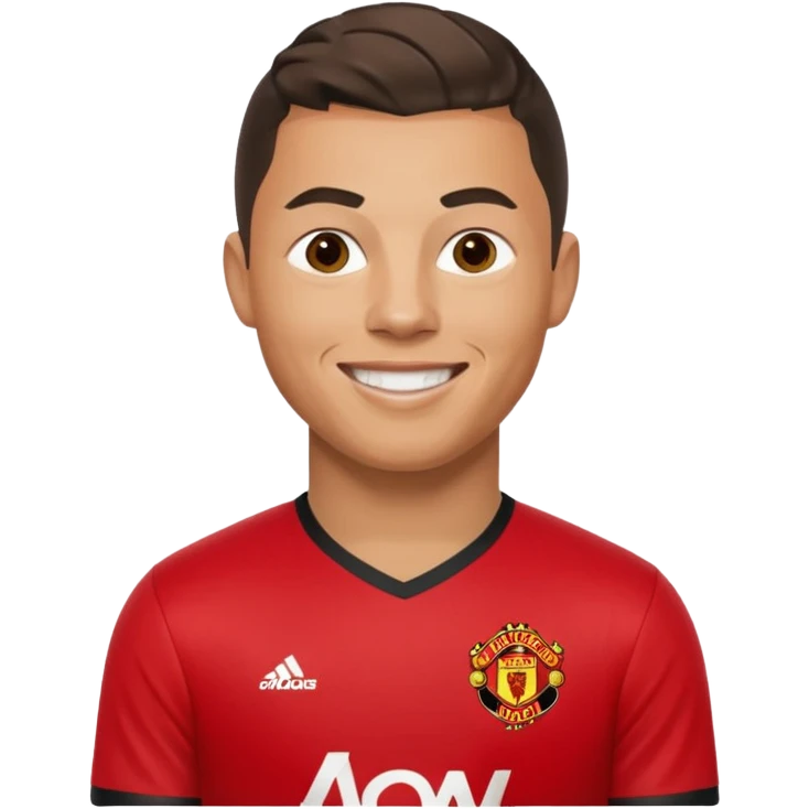 Ronaldo 2008 smiling  emoji