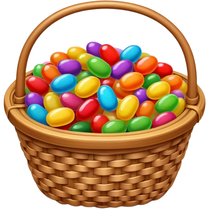 Jellybeans   Basket  emoji