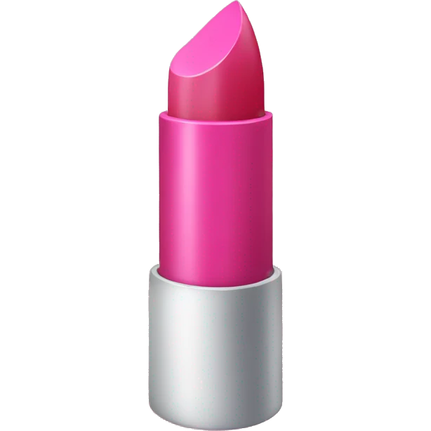 Pink Lipstik without people emoji