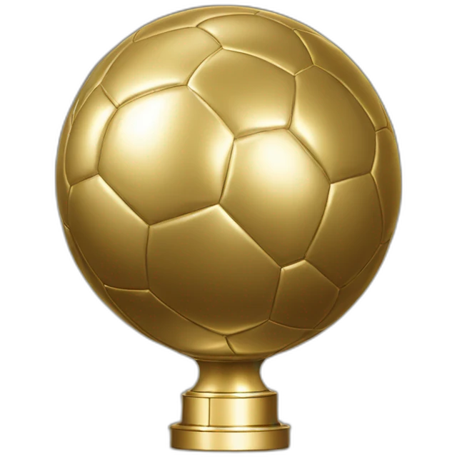 Ballon d’or trophy emoji