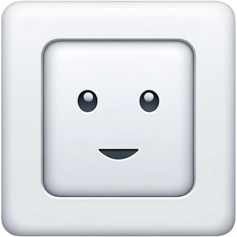 Blank square emoji