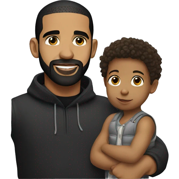 drake with child emoji