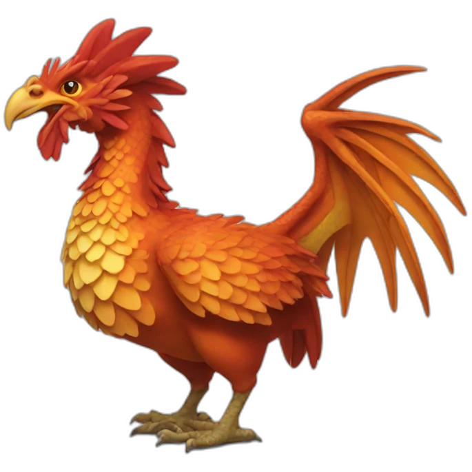dragon chicken emoji