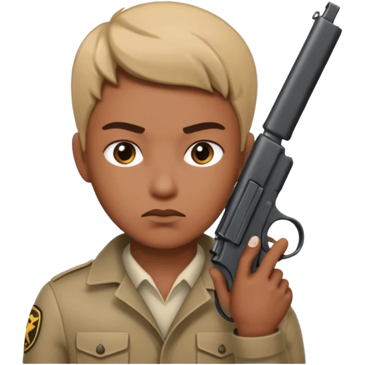 Person with gun emoji