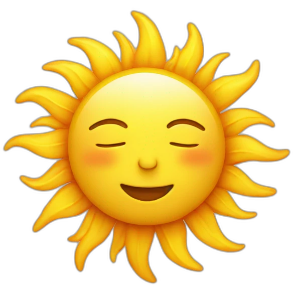 sun emoji