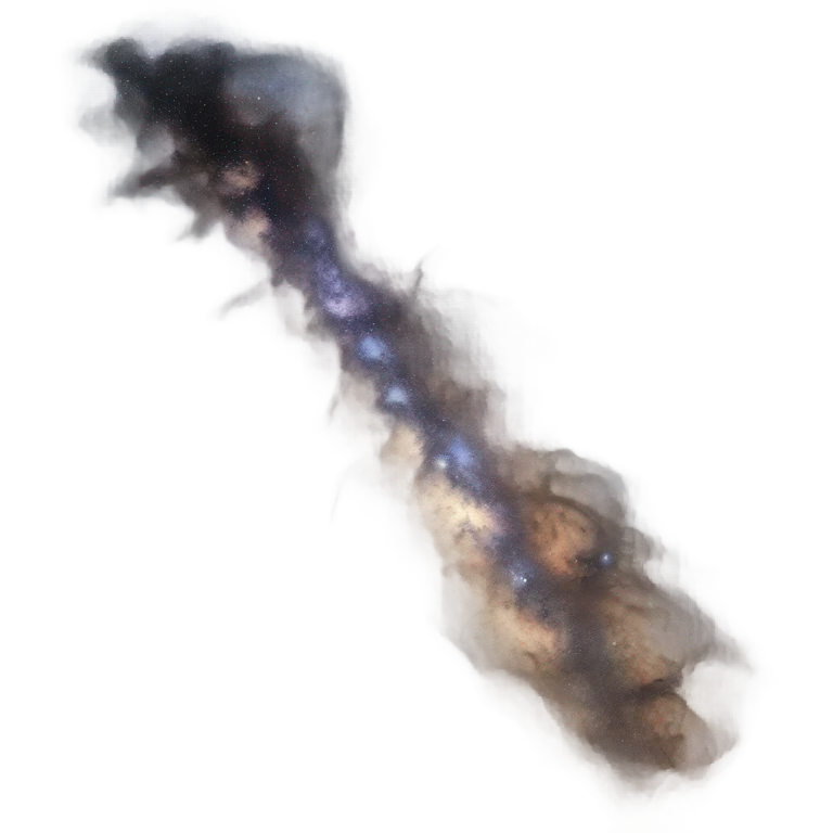 Milky Way with stars emoji