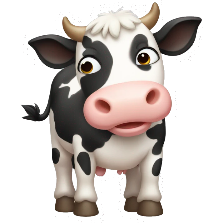cute cow emoji