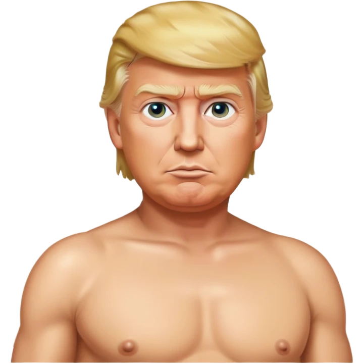 naked trump emoji