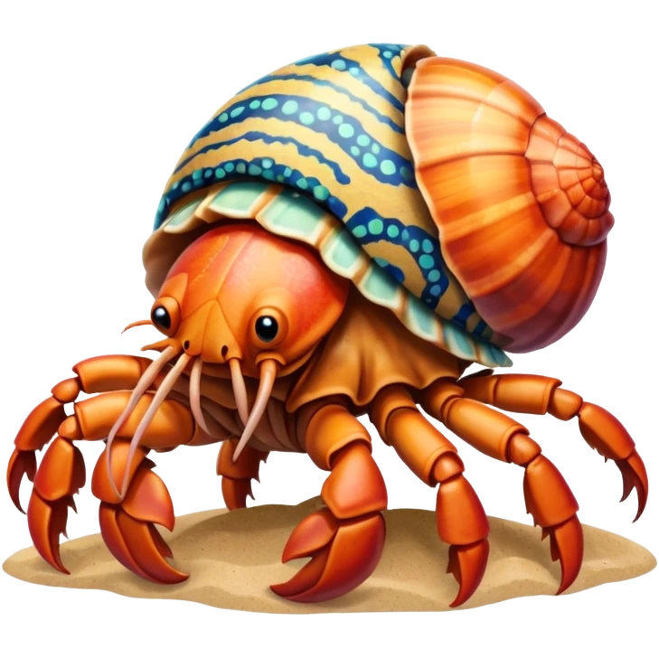 Hermit Crab emoji
