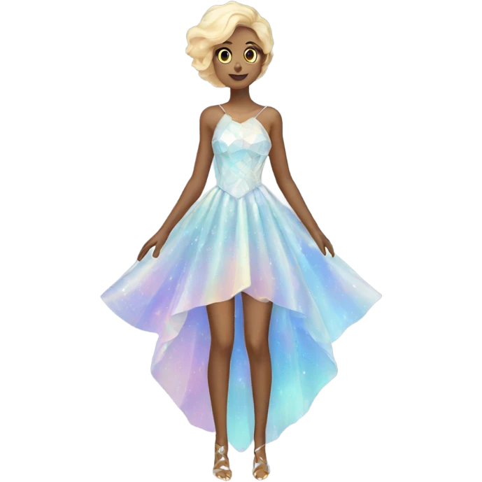 opal Crystal dress emoji