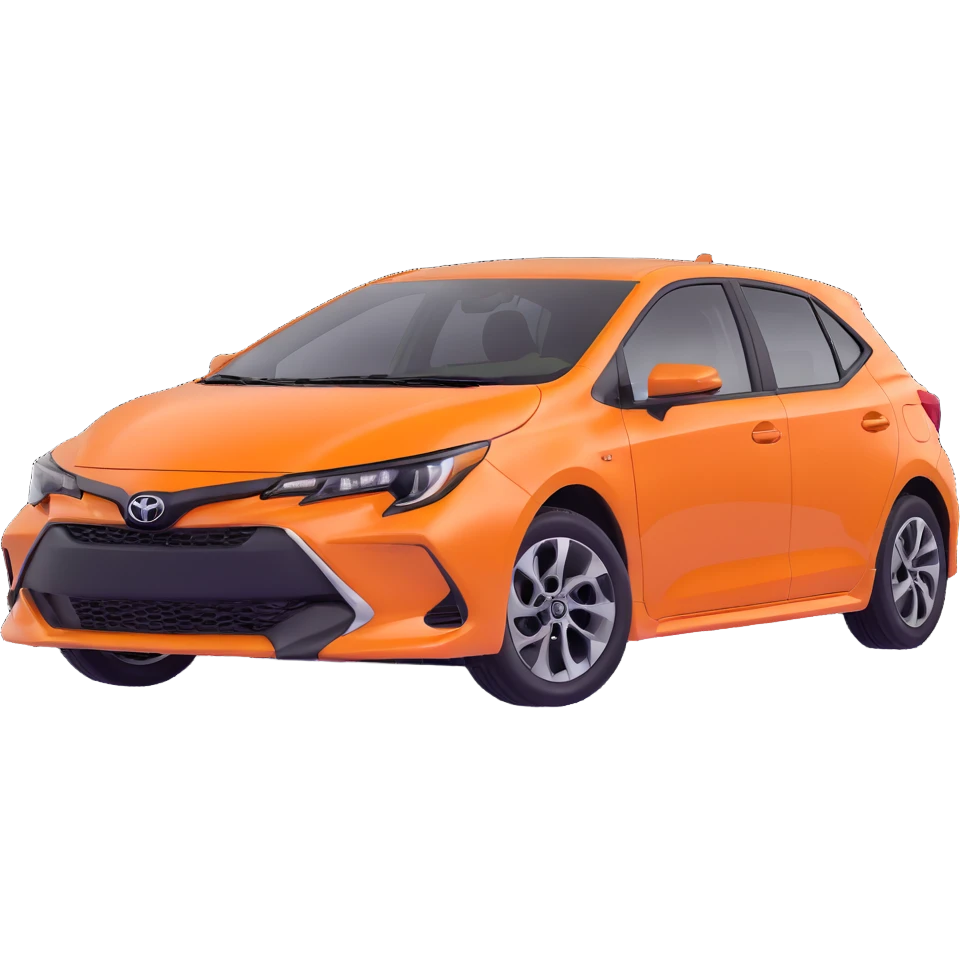 Toyota Corolla 2016 hatchback emoji