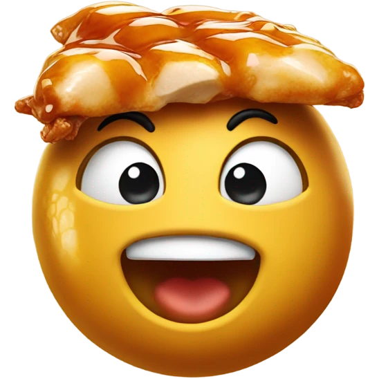 Glazed honey Chicken from chopsticks fast food brand emoji