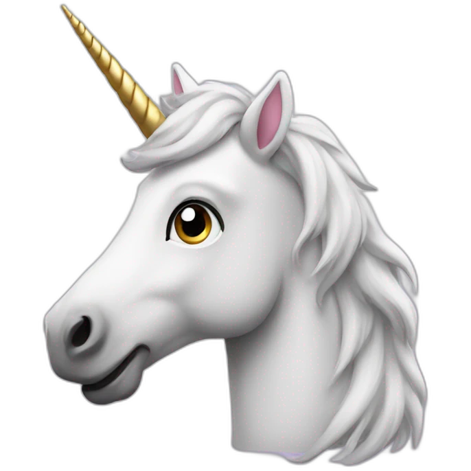 cartoon unicorn  emoji